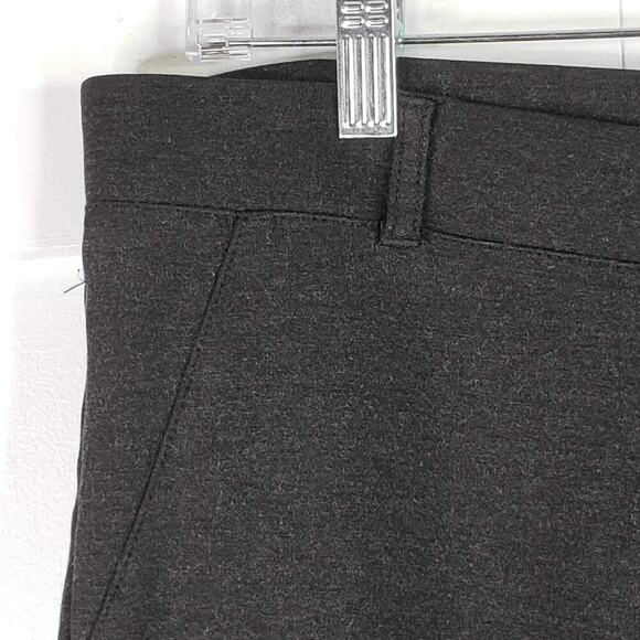 Betabrand Dress Pants Womens XL Tall Straight Leg Yoga Gray Rayon Ponte XLT - Picture 7 of 8